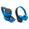 P47 On Ear Headphones Foldable Bluetooth Headset With Mic Stereo Bass Wired/Wireless Earphones. 