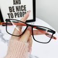 Comfortable Blue Ray Blocking Anti-Blue Light Myopia Glasses Ultralight Sports Square Glasses Eye Protection TR Optical Spectacle Eyeglass Men Women. 