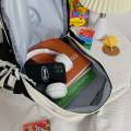 Simple, large-capacity, high-value, college students, high school students, Harajuku style Korean backpack. 