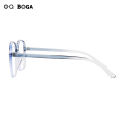 OQ BOGA 4 Colors Unisex Fashion Irregular Polygon Frame Anti Blue Light Radiation Computer Glasses Women Men Eye Protection Full Rim Eyewear. 