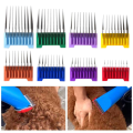Electric Clipper Limit Comb Set Stainless Steel 8-Color Hair Guide for 1854 Pet Shaver Animal. 