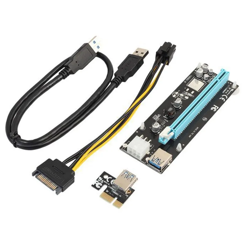 10pcs/lot Pci E Card 16x Male To Female Riser Pcie Slot 16x Protection Adapter Connector For Pc Graphics Card