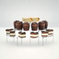 3X Transparent Removable Acrylic Cake Display Stand for Party Round Cupcake Holder Bakeware Wedding Birthday Party. 