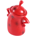 Fun Airtight Kitchen Storage Canisters Cute Food Storage Jar with Airtight Lid for Kitchen,D. 