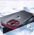 Purple Camera Lens Protector Case Frameless Cover For iPhone 15 14 Plus 13 Pro Max 12 14Pro 15Pro Protection Phone Accessories. 