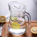 Clear Glass Jar, Fridge Jug With Lid, Water Juice Jug Pitcher Glass Bottle Cocktail Fridge Kitchen Home Picnic (Size: 1.5 Ml). 