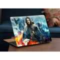 JON SNOW game of throne  l12 13 14 15 15.4 15.6 ,17  Laptop Skin Decal Sticker Cover PVC Prints Notebook PC Reusable Protector for Macbook Lenovo HP ASUS ACER. 