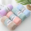 5Pieces Set Coral Velvet Super Soft Face Hand Towel (35cmx75cm) | Super Absorbent Soft Face/Hand Towel - Set Of 5. 
