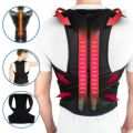 Unisex Magnetic Back Brace Posture Corrector Therapy Shoulder Belt For Lower And Upper Back Pain Relief. 