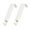(GGBR) Folding Clothes Drying Rack, Door Hook Clothes Hanger, No Need to Hit the Clothes Hanger, Portable & Foldable Black. 