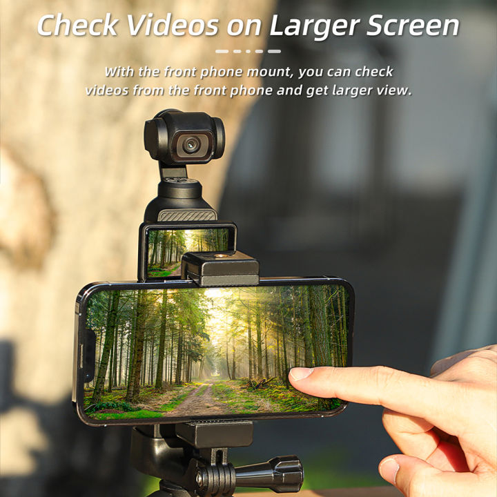 Tookss%20Mobile%20Phone%20Mount%20ABS%20Action%20Camera%20Front%20Extension%20Mount%20Adapter%20Part%20Compatible%C2%A0for%20OSMO%20Pocket%203%20Camera%20-%20Image%205