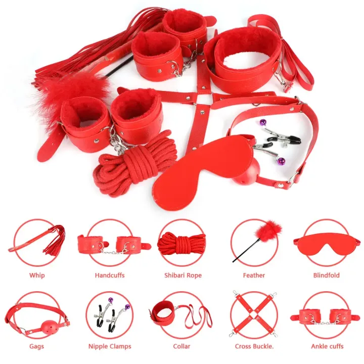 NEW%20BDSM%20Gift%20Nipple%20Pliers%20Whip%20Leather%20Sex%20Exotic%20Toy%20Rope%20BDSM%20Set%20Adult%20Hand%20cuffs%20Kit%20handcuffs%20%20Bondage%20Gear%20for%20Couples%20-%20Image%206