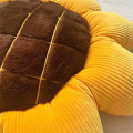 Yellow Sunflower Cushion Mat Home Decor Reversible Floor Pillow Seating Cushion Soft Velvet Stuffed Throw Pillows Easy to Use. 