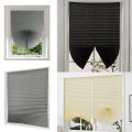 Portable Adjustable Thermal Insulated Bedroom Temporary Curtain Half Blackout Blind Travel Window Cover Sunshade Curtain Window Shade. 