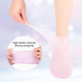 1 Pair Silicone Moisturizing Gel Heel Socks Exfoliating And Preventing Dryness Foot Skin Rejuvenation Foot Care Elastic Sock Cologo. 