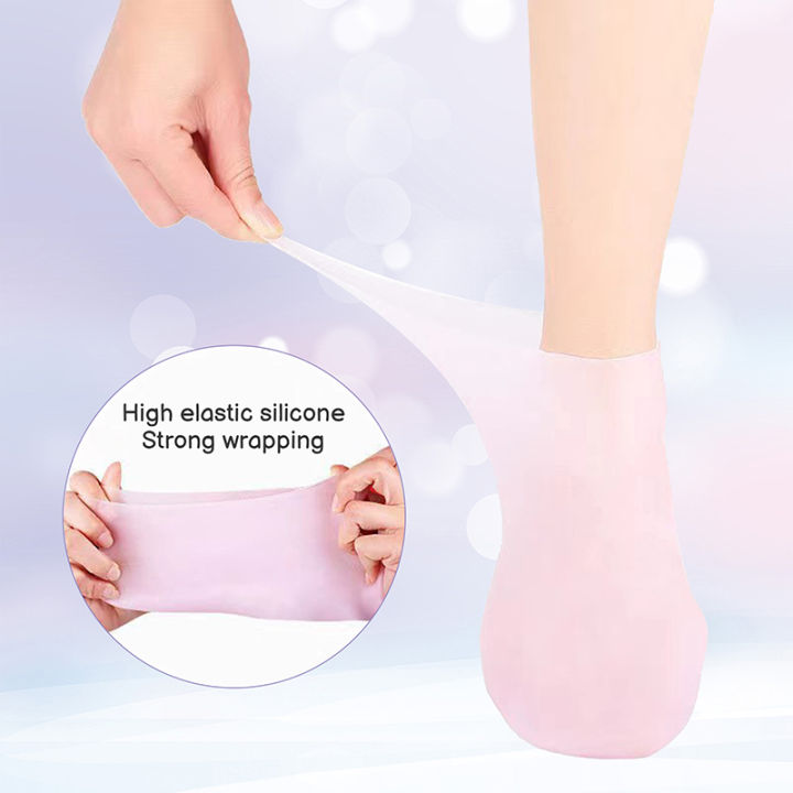 1%20Pair%20Silicone%20Moisturizing%20Gel%20Heel%20Socks%20Exfoliating%20And%20Preventing%20Dryness%20Foot%20Skin%20Rejuvenation%20Foot%20Care%20Elastic%20Sock%20Cologo%20-%20Image%204