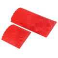 2PCS 3 Inch 6 Inch Imitation Wood Grain Paint Roller Brush Wall Painting Tool sets Wall Texture Art Painting Tool Set. 