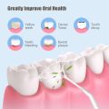 200ml Premium Dental Flosser | IPX7 Portable Oral Irrigator | 3 Speed Level (Soft, Normal & Pulse) | Electric Water Flosser | Irrigator | Dental Water Floss for Teeth Braces & Orthodontic Teeth | Electric Brush Alternative for Teeth Whitening & Deep Floss. 