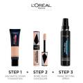 Loreal Paris Infallible 24H Matte Cover Foundation - 145 Rose Beige 30ml. 