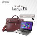 Hammonds Flycatcher Brown Genuine Leather Laptop Bag For Men - Bags | Laptop Bags For Men | Bag For Men. 