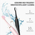 X-3 Sonic Electric Toothbrush | 6 Brushing Modes | 42,000 VPM High-Frequency Vibration | IPX7 Waterproof | USB Rechargeable | 4 Replacement Brush Heads. 