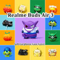 Original For Realme Buds Air 3 cartoon Silicone Earphone Case Cover Shock resistant NO.3. 