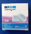 LED Surface Coin Light 3W. 