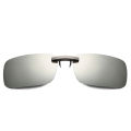 Rompin Unisex Fishing sunglasses clip Polarized Day Night Vision Clips Easy Clip-on Flip-up Lens Driving Glasses Fishing. 