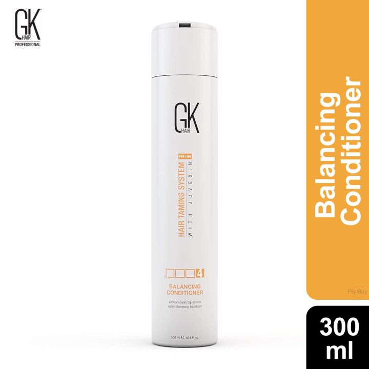 GK HAIR Balancing Conditioner 300ml | For Normal to Oily Hair | Safe for Coloured Hair and Keratin Treated Hair