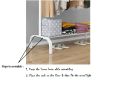 Metal Garment Rack With Lower Storage Shelf With Hooks Heavy Duty Clothes Coat Stand Closet Organizer. 