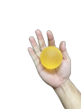 Hand Stress Ball, Gel Stress Balls for Hand Exercise Stroke Rehabilitation Grip Strength Wrist Support Grip Ball Yellow. 