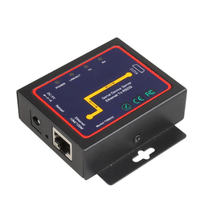 Industrial Modbus Serial RS232 RS485 RS422 to Ethernet Converter Plastic Converter Device Server TCP/RTU/UDP RJ45 to RS232+RS485 Connector