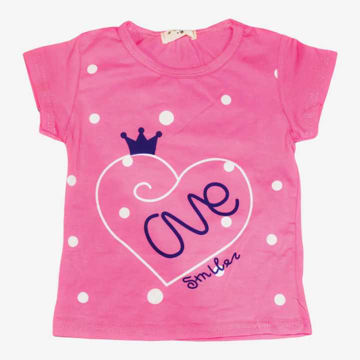 Summer%20Printed%20T-shirt%20And%20Half%20Pant%20Set%20For%20Baby%20Girl%20-%20Image%203