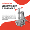 OUMERY Portable Mini Table Vise Clamp Small Vice for Small Work Hobby Jewelry Diy Craft Repair Tool Work Table Vise Tool. 