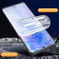 Samsung Galaxy S22 / Plus / Ultra 5G - Unbreakable Screen Protector Hydrogel Membrane Supports Fingerprint Scanner Hydrogel Gel Film Not glass. 