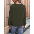 Womens Long Sleeve Tops T Shirts V Neck Casual Top Comfortable Shirt Soft Basic Tees Women Blouses. 