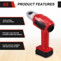 Handheld Vacuum Cleaner 10kPa Cordless Dust Collect Machine andAir Blower Tool forMilwaukee 18V Battery. 