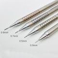 Creative 0.3/0.5/0.7/0.9mm Mechanical Pencil Drawing Writing Tool Sketch Comics Design Propelling Pencil Metal Automatic Pencil Art Painting Supplies. 