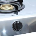 Tulip Gas Stove 2 Burner Sleek Steel Body Auto. 