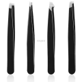 IUQXU Hair Removal Tweezers Stainless Steel Eyebrow Tweezers Pink S2025 New lanted Black Tip Point Face Harmless Makeup Beauty Tool Black. 