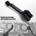 NEW 【Innovative design】Bike Chain Cleaner Bicycle Motorcycle Chain Cleaning Brush Dual Heads Cycling Cleaning Kit Chain Cleaner Scrubber Tool. 