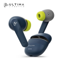 Ultima Atom 820 Earbuds With 25Hrs Playtime | Fast Charging | 13MM Drivers | IPX5 Sweat Proof | ENC Noise Cancellation Bluetooth Wireless Earbuds. 