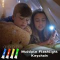 100 Pcs Mini Flashlight Keychain Bulk Mini Keychain Led Small Flashlights for Kids Adults Hiking Camping Stuffers Home. 