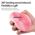 DISICHEN 1pcs Silica Gel Hair Scalp Massager Shampoo Brush Silicone Head Washer Brush Handheld Shower Scalp Scrubber Cleansing Brush 2025 New. 