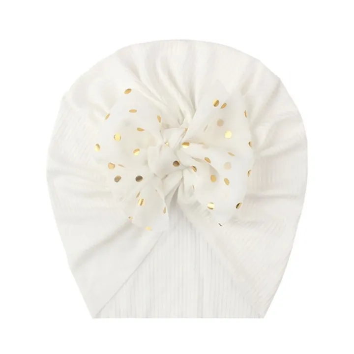 Velvet%20Baby%20Hat%20Solid%20Color%20Dot%20Bow%20Warm%20Cap%20Spring%20Autumn%20Infant%20Toddler%20Beanie%20Soft%20Baby%20Girl%20Headwrap%20-%20Image%205