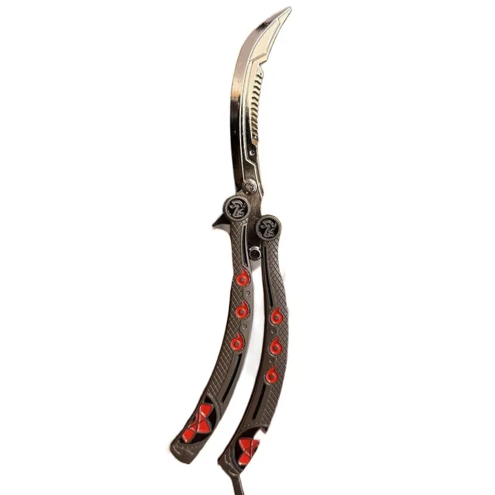 Butterfly%20Knife%20/%20Non%20-%20Sharp%20One%20Piece%20Design%20For%20Collection%20-%20Image%203
