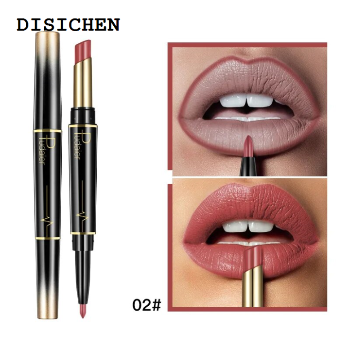 DISICHEN%20Hot%20Selling%20Pudaier%2016%20Color%20Double%20Head%20Lipstick%20Lipliner%20Matte%20Moisturizing%20Waterproof%20Lasting%20Fashion%202%20In%201%20Lipstick%20Lipliner%204.5gShipping%20Bags%20-%20Image%207