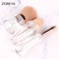 3 In 1 Complexion Trio (Blending Set) Traveling Makeup Brushes Multi-Functional Cosmetic Tool Powder Blusher Eye Shadow Brush Concealer Sponge Cabinet. 