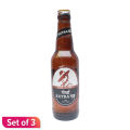 Gorkha 8 Extra Strong Beer 330ml (Set of 3). 