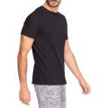Livingtex T-Shirt For Men/ Black, Short Sleeve, Pure Cotton, Round Neck T-Shirt For Men. 